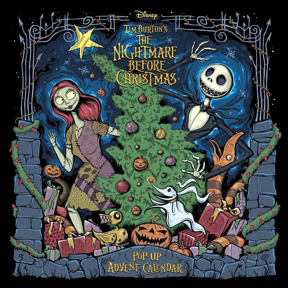 The Nightmare Before Christmas Advent Calendar and Pop-Up Book